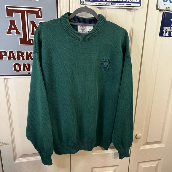 Cape Isle Knitters men’s 100%Cotton Sweater - Picture 3 of 7